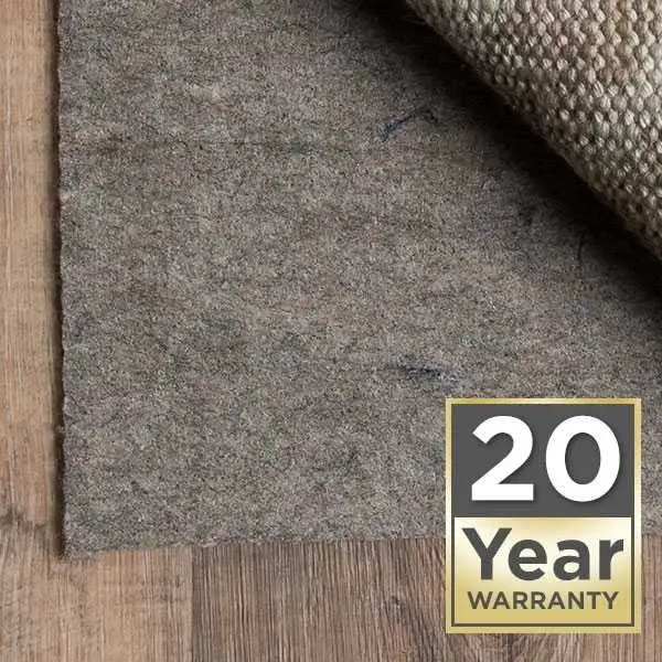 20 Year Warranty Area Rug Pad