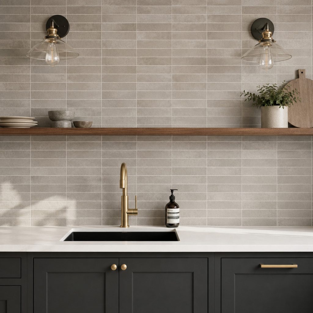Daltile backsplash - Color Interiors Design Center