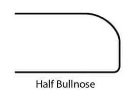 Half Bullnose countertop edge profile | Color Interiors