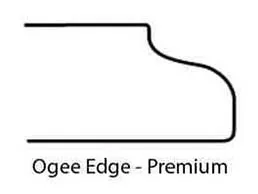 Ogee Edge Premium countertop edge profile | Color Interiors