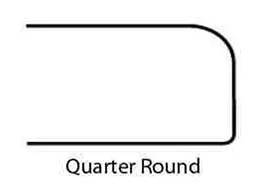 Quarter Round countertop edge profile | Color Interiors