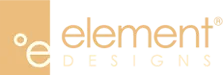 Element decorative hardware logo