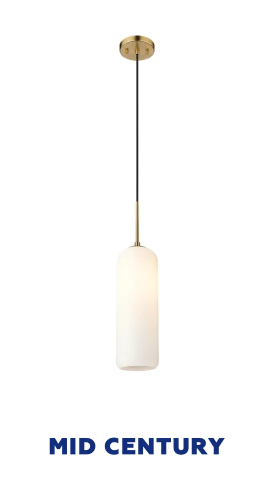 Mid-Century style lighting | Color Interiors