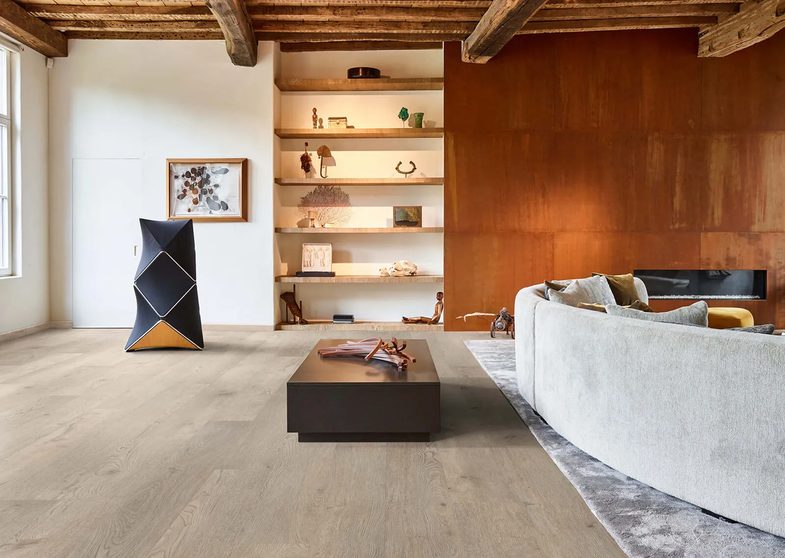 Egmont luxury vinyl flooring in a living space