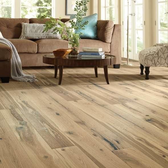 Wire Brushed Hardwood
