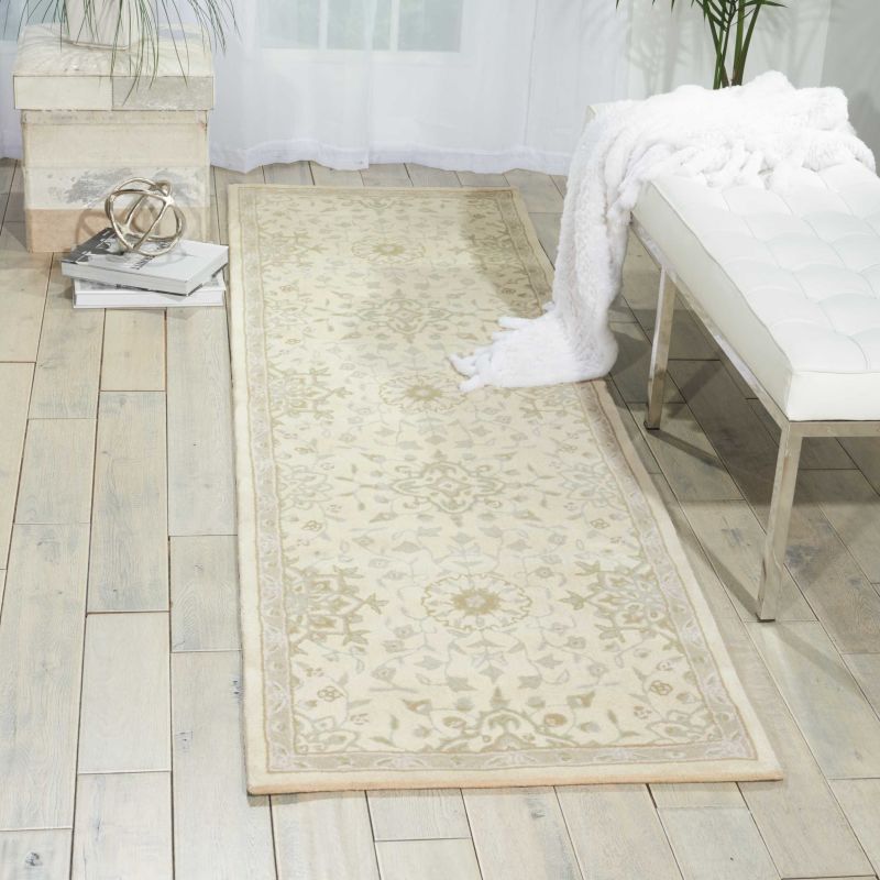 blog 137 kathyirelandhomeroyalserenitysilkrug - Color Interiors Design Center