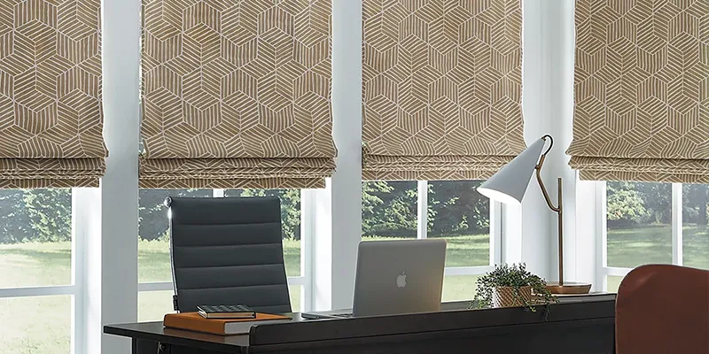 Shades in Home Office | Color Interiors